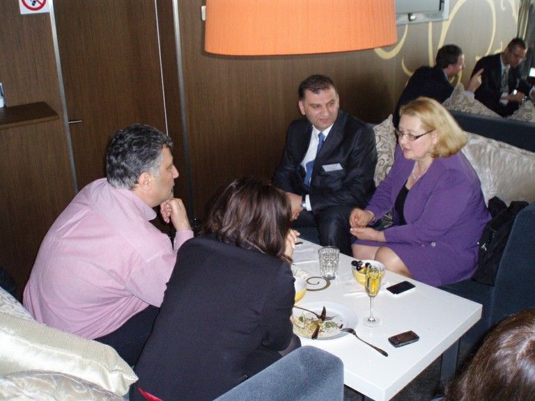 Welcome Reception at "Sky bar"