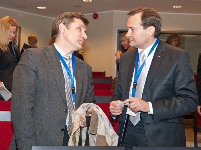 Prof. Urmas Varblane and Dr. Virginijus Kundrotas